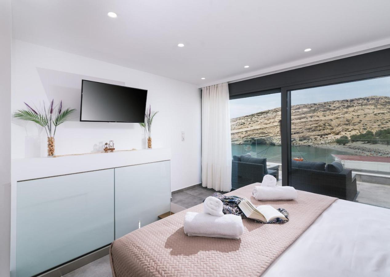 Aphrodite Luxury Accommodation มาตาลา ภายนอก รูปภาพ