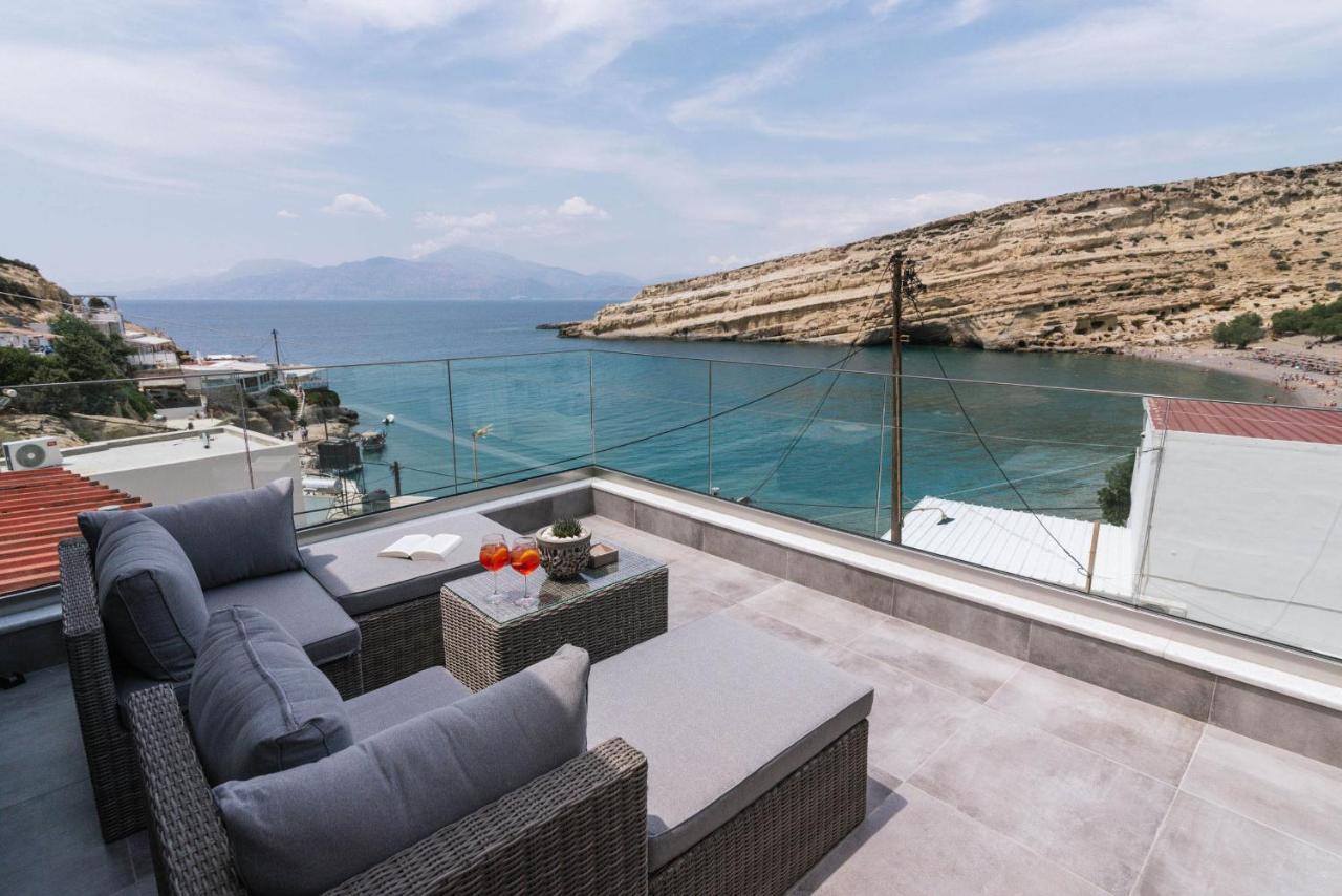 Aphrodite Luxury Accommodation มาตาลา ภายนอก รูปภาพ